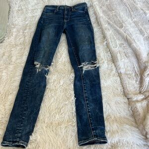 American Eagle Ripped Jeggings